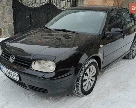 Черный Фольксваген Гольф, объемом двигателя 1.8 л и пробегом 320 тыс. км за 4199 $, фото 1 на Automoto.ua