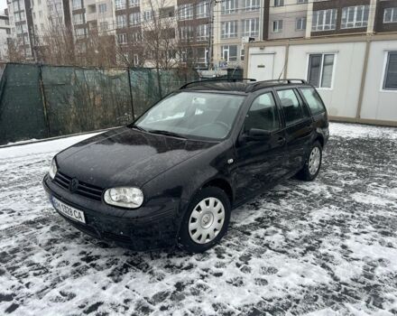 Черный Фольксваген Гольф, объемом двигателя 1.6 л и пробегом 280 тыс. км за 3700 $, фото 1 на Automoto.ua