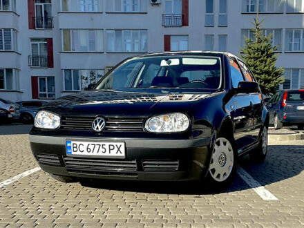 Черный Фольксваген Гольф, объемом двигателя 1.4 л и пробегом 260 тыс. км за 4500 $, фото 1 на Automoto.ua