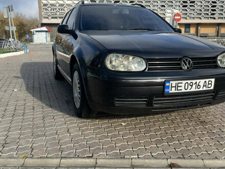 Черный Фольксваген Гольф, объемом двигателя 1.6 л и пробегом 251 тыс. км за 4300 $, фото 1 на Automoto.ua