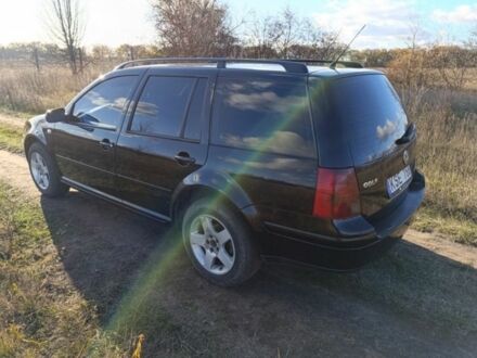 Черный Фольксваген Гольф, объемом двигателя 1.9 л и пробегом 416 тыс. км за 1600 $, фото 1 на Automoto.ua