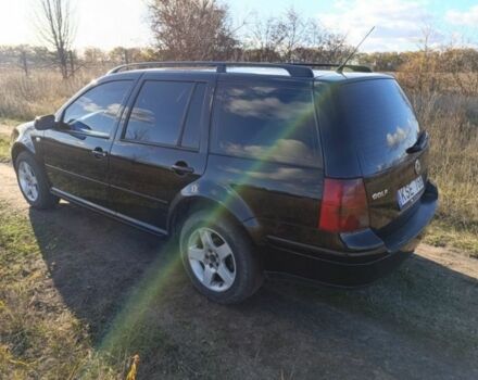 Черный Фольксваген Гольф, объемом двигателя 1.9 л и пробегом 416 тыс. км за 1600 $, фото 1 на Automoto.ua