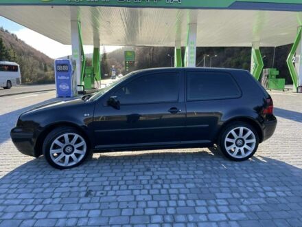 Черный Фольксваген Гольф, объемом двигателя 1.9 л и пробегом 380 тыс. км за 4200 $, фото 1 на Automoto.ua