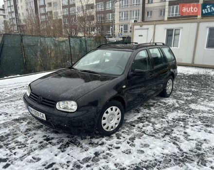 Черный Фольксваген Гольф, объемом двигателя 1.6 л и пробегом 280 тыс. км за 3700 $, фото 1 на Automoto.ua