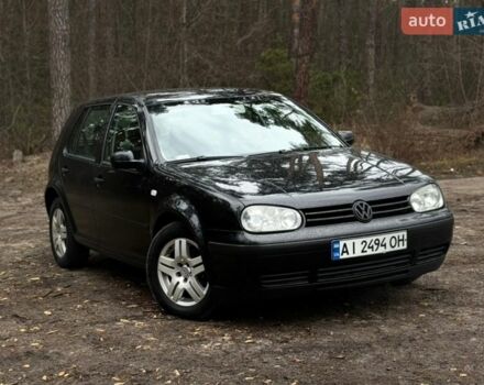Черный Фольксваген Гольф, объемом двигателя 1.9 л и пробегом 360 тыс. км за 3800 $, фото 1 на Automoto.ua
