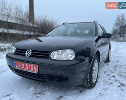 Черный Фольксваген Гольф, объемом двигателя 1.4 л и пробегом 189 тыс. км за 4550 $, фото 1 на Automoto.ua