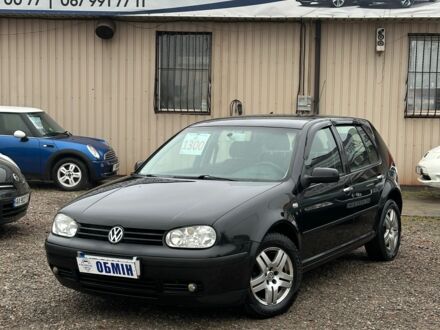 Черный Фольксваген Гольф, объемом двигателя 1.4 л и пробегом 238 тыс. км за 4300 $, фото 1 на Automoto.ua