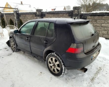 Черный Фольксваген Гольф, объемом двигателя 1.9 л и пробегом 320 тыс. км за 1000 $, фото 1 на Automoto.ua