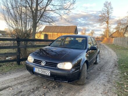 Черный Фольксваген Гольф, объемом двигателя 1.9 л и пробегом 308 тыс. км за 1999 $, фото 1 на Automoto.ua