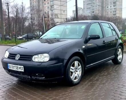 Черный Фольксваген Гольф, объемом двигателя 1.6 л и пробегом 255 тыс. км за 4700 $, фото 1 на Automoto.ua