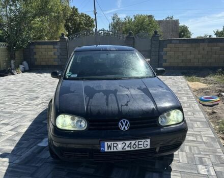 Черный Фольксваген Гольф, объемом двигателя 1.9 л и пробегом 340 тыс. км за 2257 $, фото 1 на Automoto.ua