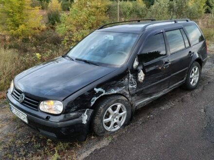 Черный Фольксваген Гольф, объемом двигателя 1.9 л и пробегом 350 тыс. км за 2628 $, фото 1 на Automoto.ua