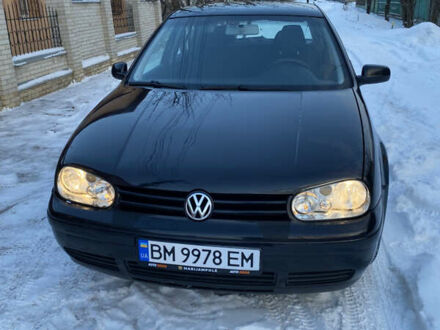 Черный Фольксваген Гольф, объемом двигателя 1.4 л и пробегом 197 тыс. км за 4300 $, фото 1 на Automoto.ua