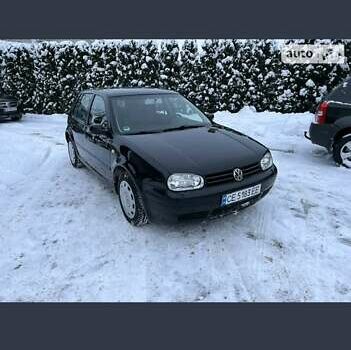 Черный Фольксваген Гольф, объемом двигателя 1.6 л и пробегом 218 тыс. км за 4700 $, фото 1 на Automoto.ua