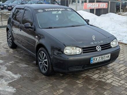 Черный Фольксваген Гольф, объемом двигателя 1.4 л и пробегом 283 тыс. км за 4000 $, фото 1 на Automoto.ua