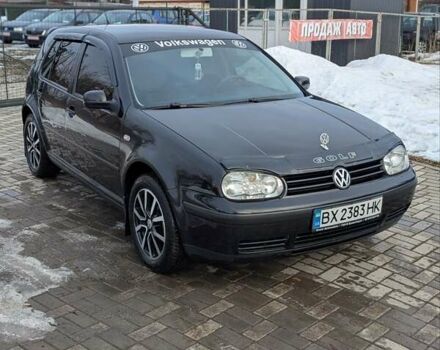Черный Фольксваген Гольф, объемом двигателя 1.4 л и пробегом 283 тыс. км за 4000 $, фото 1 на Automoto.ua