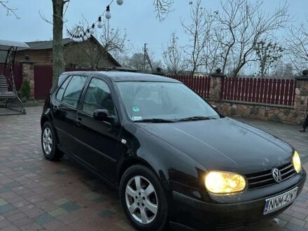 Черный Фольксваген Гольф, объемом двигателя 1.9 л и пробегом 285 тыс. км за 2150 $, фото 1 на Automoto.ua