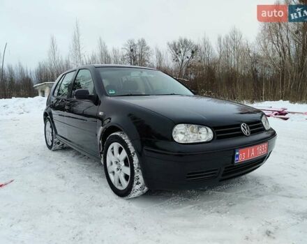 Чорний Фольксваген Гольф, об'ємом двигуна 1.6 л та пробігом 237 тис. км за 4900 $, фото 1 на Automoto.ua