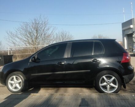 Черный Фольксваген Гольф, объемом двигателя 2 л и пробегом 320 тыс. км за 5350 $, фото 1 на Automoto.ua