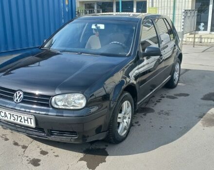 Черный Фольксваген Гольф, объемом двигателя 1.9 л и пробегом 398 тыс. км за 4750 $, фото 1 на Automoto.ua