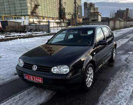 Чорний Фольксваген Гольф, об'ємом двигуна 1.6 л та пробігом 200 тис. км за 4600 $, фото 1 на Automoto.ua