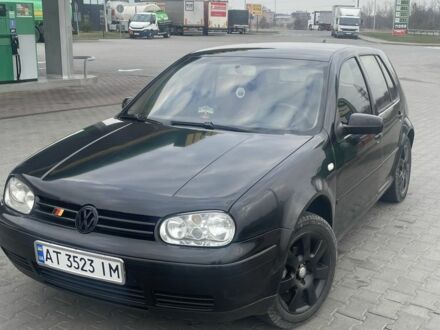 Черный Фольксваген Гольф, объемом двигателя 1.9 л и пробегом 374 тыс. км за 3700 $, фото 1 на Automoto.ua