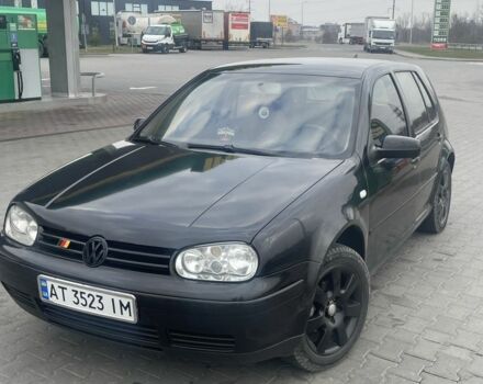 Черный Фольксваген Гольф, объемом двигателя 1.9 л и пробегом 374 тыс. км за 3700 $, фото 1 на Automoto.ua