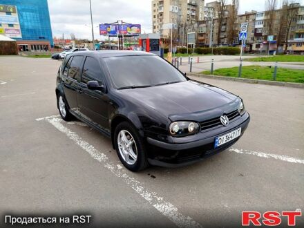Фольксваген Гольф 2003 у Харкові на Automoto.ua Чорний Фольксваген Гольф, об'ємом двигуна 2 л та пробігом 300 тис. км за 4300 $, фото 1 на Automoto.ua