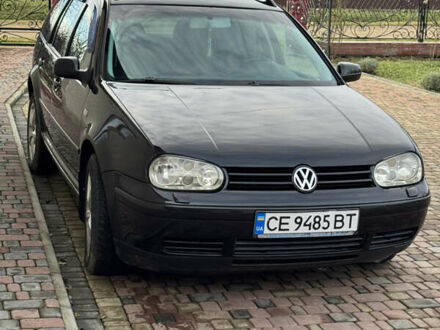 Черный Фольксваген Гольф, объемом двигателя 1.9 л и пробегом 395 тыс. км за 5200 $, фото 1 на Automoto.ua