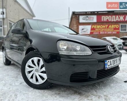 Черный Фольксваген Гольф, объемом двигателя 1.4 л и пробегом 254 тыс. км за 4800 $, фото 1 на Automoto.ua