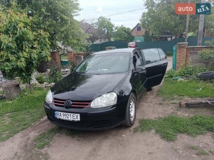 Фольксваген Гольф 2004 в Кропивницком (Кировограде) на Automoto.ua Черный Фольксваген Гольф, объемом двигателя 1.39 л и пробегом 260 тыс. км за 5000 $, фото 1 на Automoto.ua