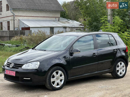 Черный Фольксваген Гольф, объемом двигателя 1.4 л и пробегом 175 тыс. км за 4900 $, фото 1 на Automoto.ua