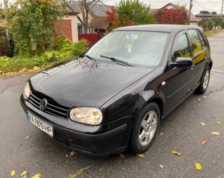 Черный Фольксваген Гольф, объемом двигателя 1.4 л и пробегом 180 тыс. км за 3999 $, фото 1 на Automoto.ua