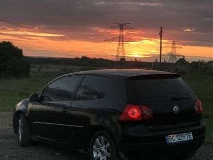 Черный Фольксваген Гольф, объемом двигателя 2 л и пробегом 178 тыс. км за 4800 $, фото 1 на Automoto.ua