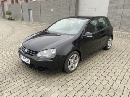 Черный Фольксваген Гольф, объемом двигателя 2 л и пробегом 240 тыс. км за 2250 $, фото 1 на Automoto.ua