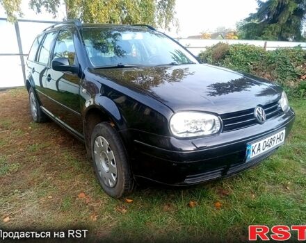 Черный Фольксваген Гольф, объемом двигателя 1.4 л и пробегом 242 тыс. км за 4250 $, фото 1 на Automoto.ua