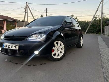 Фольксваген Гольф 2005 в Богодухове на Automoto.ua Черный Фольксваген Гольф, объемом двигателя 1.6 л и пробегом 200 тыс. км за 6000 $, фото 1 на Automoto.ua