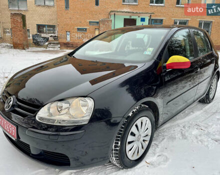 Черный Фольксваген Гольф, объемом двигателя 1.6 л и пробегом 183 тыс. км за 5199 $, фото 1 на Automoto.ua