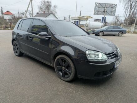 Черный Фольксваген Гольф, объемом двигателя 1.4 л и пробегом 246 тыс. км за 5000 $, фото 1 на Automoto.ua