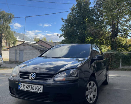 Черный Фольксваген Гольф, объемом двигателя 1.6 л и пробегом 208 тыс. км за 5700 $, фото 1 на Automoto.ua