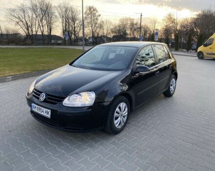 Черный Фольксваген Гольф, объемом двигателя 1.4 л и пробегом 199 тыс. км за 4950 $, фото 1 на Automoto.ua