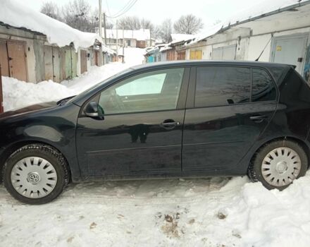 Черный Фольксваген Гольф, объемом двигателя 1.4 л и пробегом 240 тыс. км за 5700 $, фото 1 на Automoto.ua
