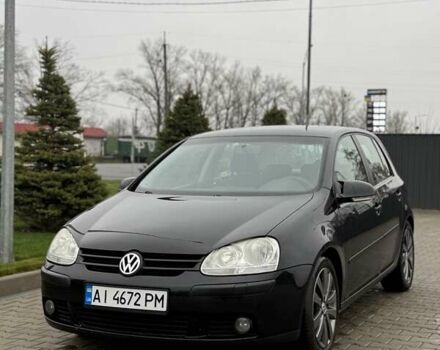 Черный Фольксваген Гольф, объемом двигателя 1.9 л и пробегом 315 тыс. км за 6300 $, фото 1 на Automoto.ua