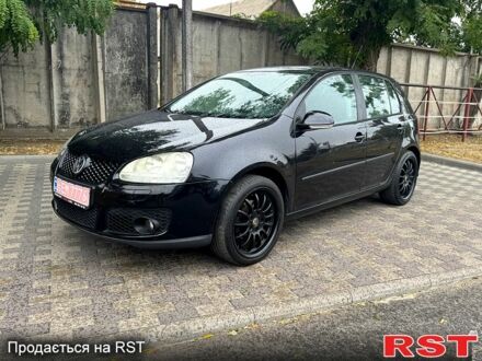 Черный Фольксваген Гольф, объемом двигателя 1.6 л и пробегом 195 тыс. км за 5700 $, фото 1 на Automoto.ua