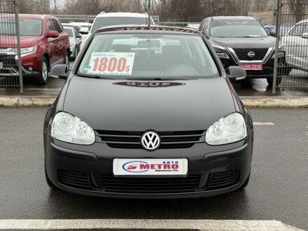 Черный Фольксваген Гольф, объемом двигателя 1.6 л и пробегом 265 тыс. км за 6300 $, фото 1 на Automoto.ua