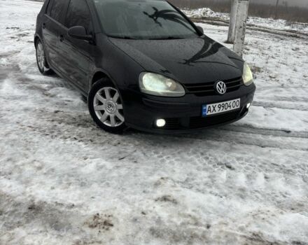 Черный Фольксваген Гольф, объемом двигателя 1.9 л и пробегом 280 тыс. км за 4600 $, фото 1 на Automoto.ua