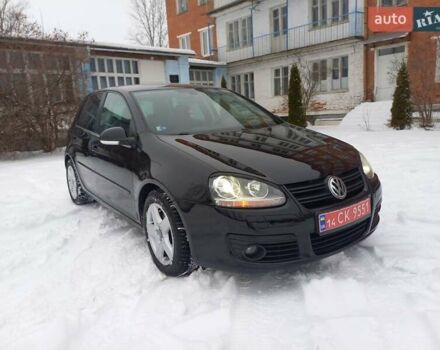 Черный Фольксваген Гольф, объемом двигателя 1.4 л и пробегом 207 тыс. км за 6450 $, фото 1 на Automoto.ua
