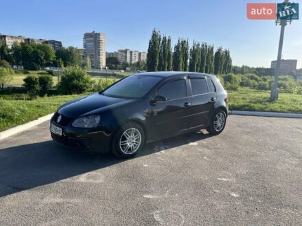 Черный Фольксваген Гольф, объемом двигателя 1.4 л и пробегом 250 тыс. км за 6500 $, фото 1 на Automoto.ua