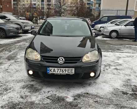 Черный Фольксваген Гольф, объемом двигателя 1.4 л и пробегом 320 тыс. км за 4500 $, фото 1 на Automoto.ua