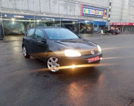 Черный Фольксваген Гольф, объемом двигателя 1.6 л и пробегом 198 тыс. км за 6300 $, фото 1 на Automoto.ua
